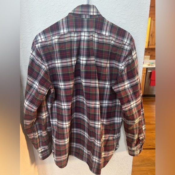 Ralph Lauren plaid men’s 100%‎ cotton button up shirt - Picture 2 of 3